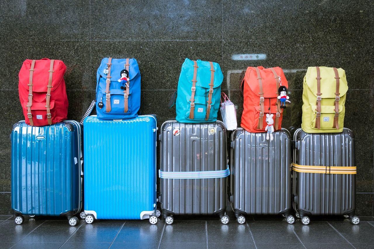 suitcases