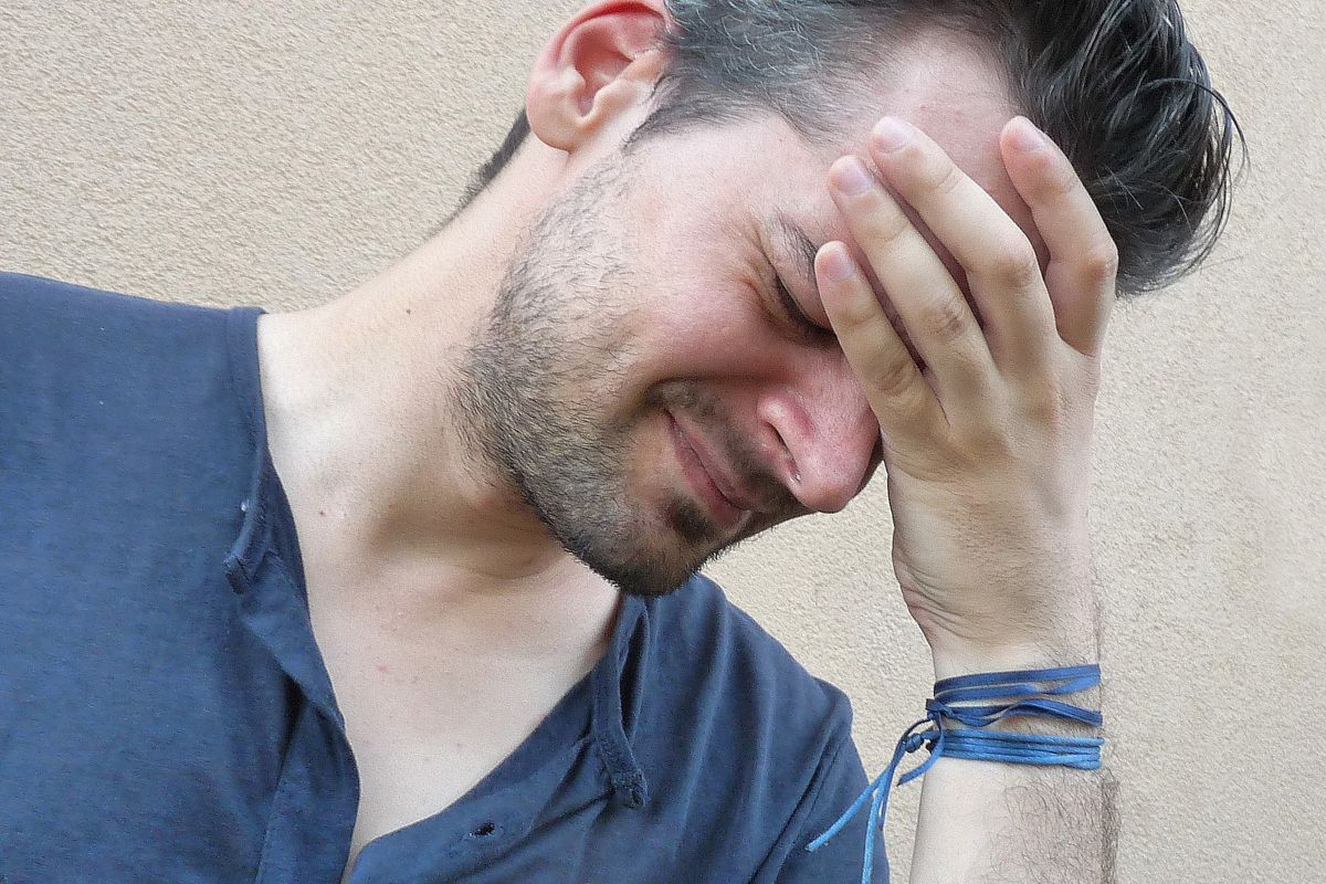 frustrated guy