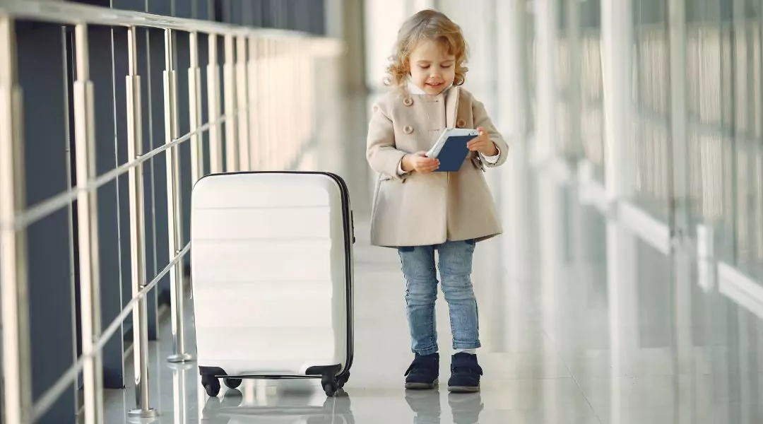 Gold Coast Airport with kids